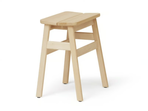 ANGLE STANDARD 45 - Beech stool _ Form & Refine